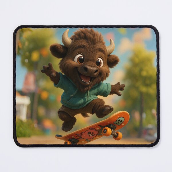 Item preview, Skater Wood Bison designed and sold by Sillytoe.