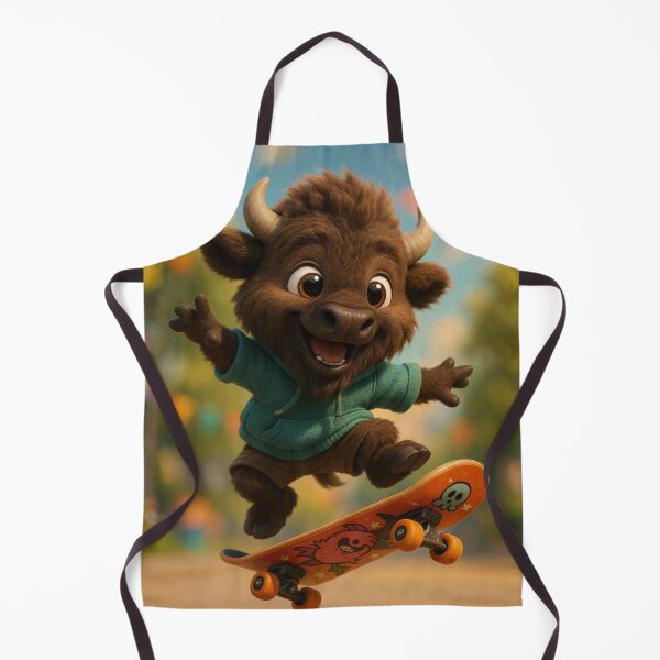Item preview, Skater Wood Bison designed and sold by Sillytoe.
