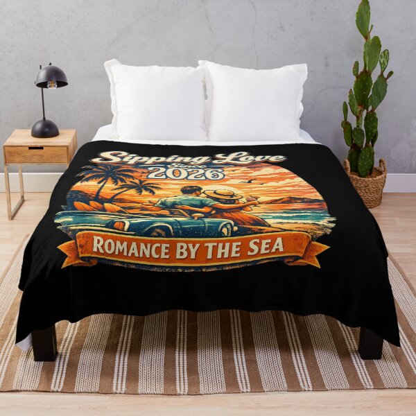 Item preview, Sipping Love Since 2026 Romantic Summer Vacation Couple Design designed and sold by RoyesButler.