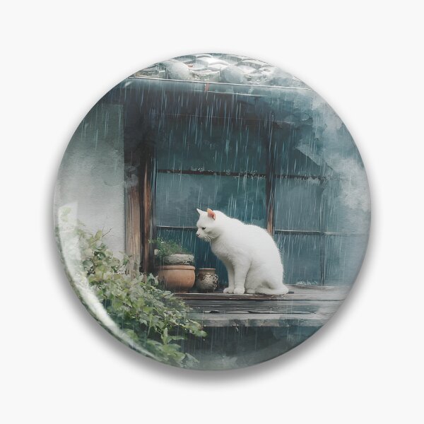 Item preview, Cat in the Rain designed and sold by RebelRulez.