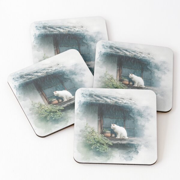 Item preview, Cat in the Rain designed and sold by RebelRulez.