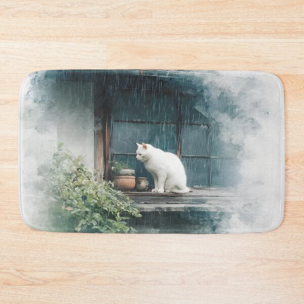 Item preview, Cat in the Rain designed and sold by RebelRulez.