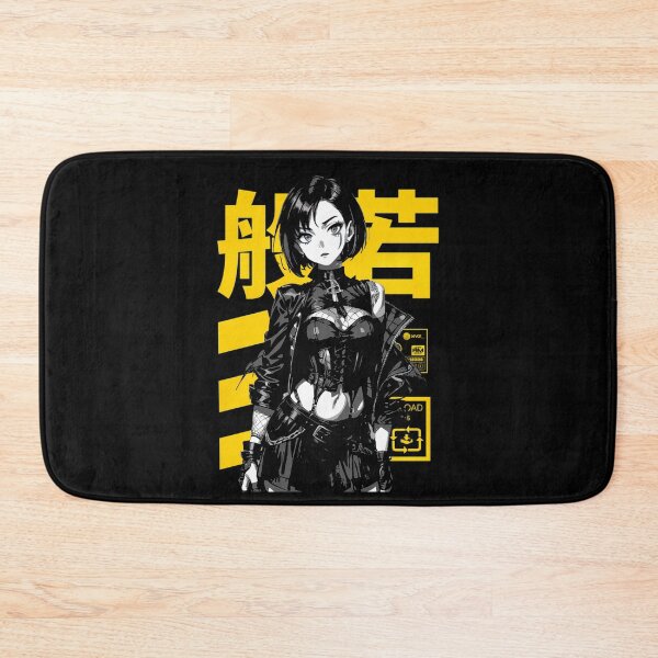Item preview, Cyberpunk Anime Girl Goth Japanese Streetwear #401 designed and sold by mika-gallery.