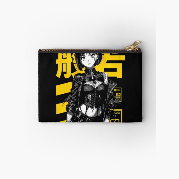 Item preview, Chica anime cyberpunk gótica japonesa streetwear #401 designed and sold by mika-gallery.