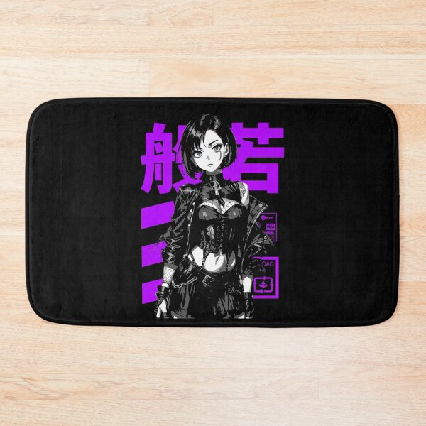 Item preview, Cyberpunk Vaporwave Anime Manga Girl Dark Techno Rave Japanese Streetwear Aesthetic #961 designed and sold by mika-gallery.