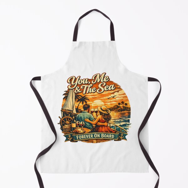 Item preview, You, Me & The Sea Romantic Summer Vacation Couple Design designed and sold by RoyesButler.