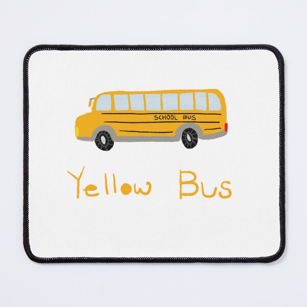 Item preview, Minimalist Yellow School Bus Vibrant Aesthetic Pop Art designed and sold by TSIOillust.
