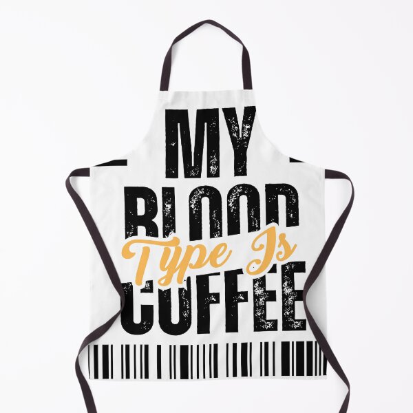 Item preview, My Blood Type Is Coffee - White Backgroud designed and sold by koemars.