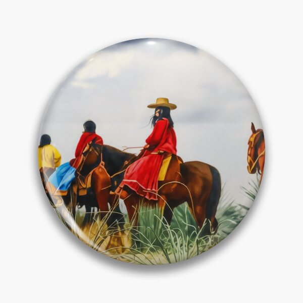 Item preview, The Storm – Apache designed and sold by American Southwest: Colorized photography from Edward S. Curtis.
