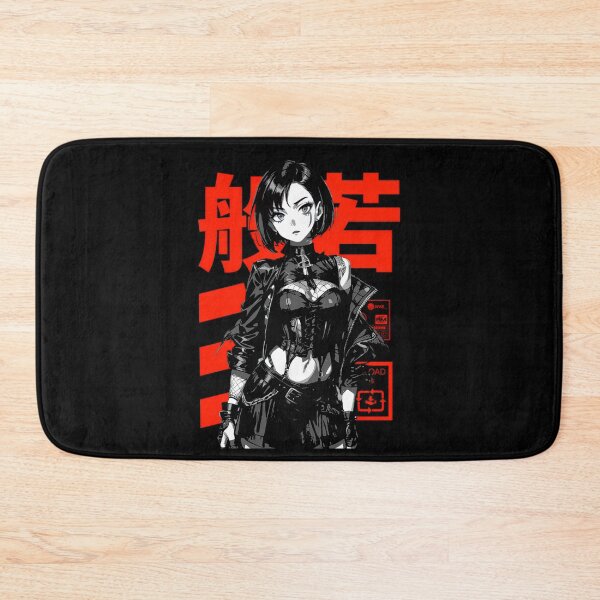Item preview, Cyberpunk Girl Manga Aesthetic Goth Grunge Japanese Waifu Anime Streetwear #924 designed and sold by mika-gallery.