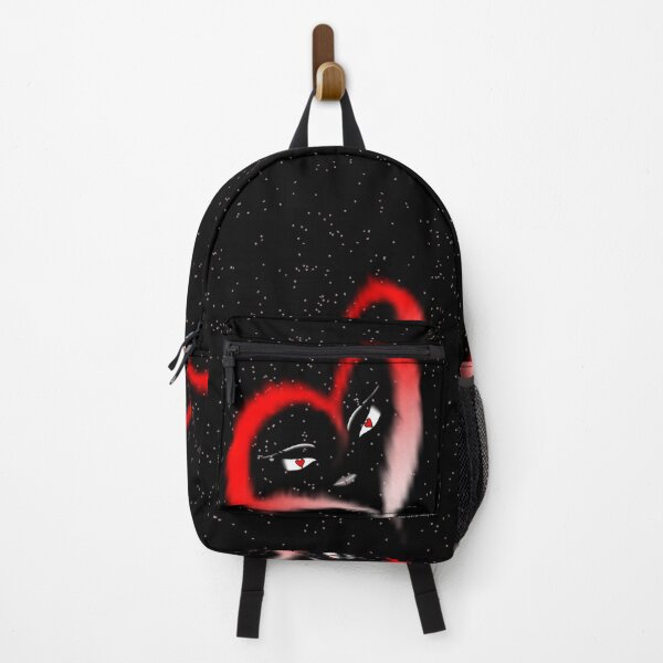 Item preview, black Chibi cute heart drops– Romantic Heart Blossom Digital Art” designed and sold by kerissfantasyart .
