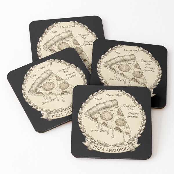 Item preview, Pizza Anatomica — Vintage Scientific Diagram designed and sold by magiquecreations.