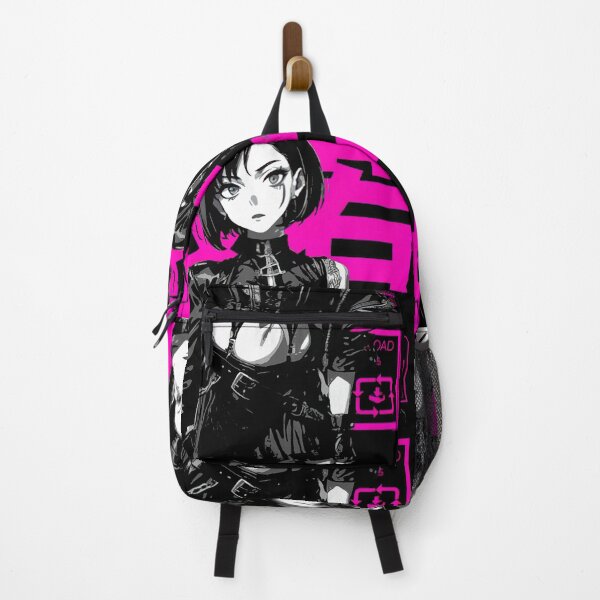 Item preview, Goth Grunge Anime Manga Girl Cyberpunk Aesthetic Futuristic Japanese Streetwear #845 designed and sold by mika-gallery.