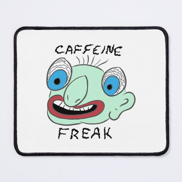 Item preview, Caffeine Freak Funny Tired Coffee Addict Monster designed and sold by KenColwill.