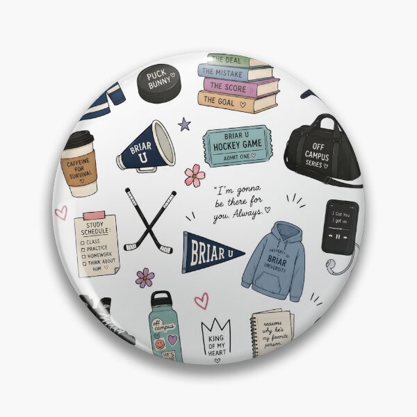 Item preview, Off Campus Series Hockey Romance Bookish designed and sold by HappyHedgeTees.