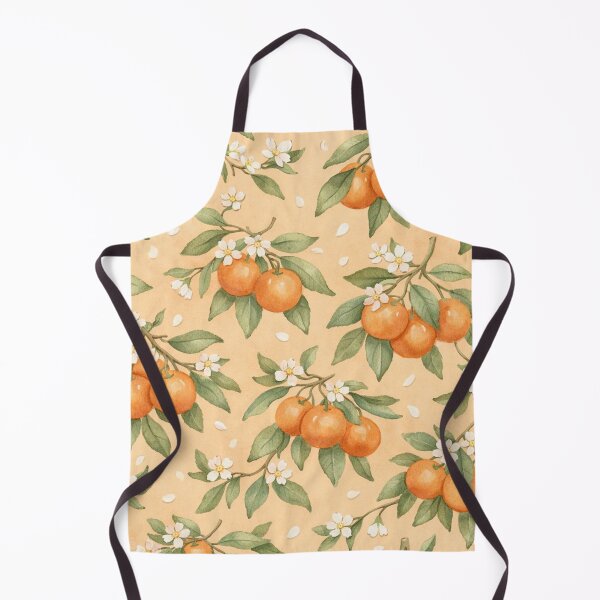 Item preview, Blossom Pattern Citrus Branch Botanical Print designed and sold by Owcomm.