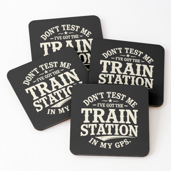 Item preview, Don't Test Me I've Got The Train Station In My GPS Funny Western Quote designed and sold by haitrieuic96.