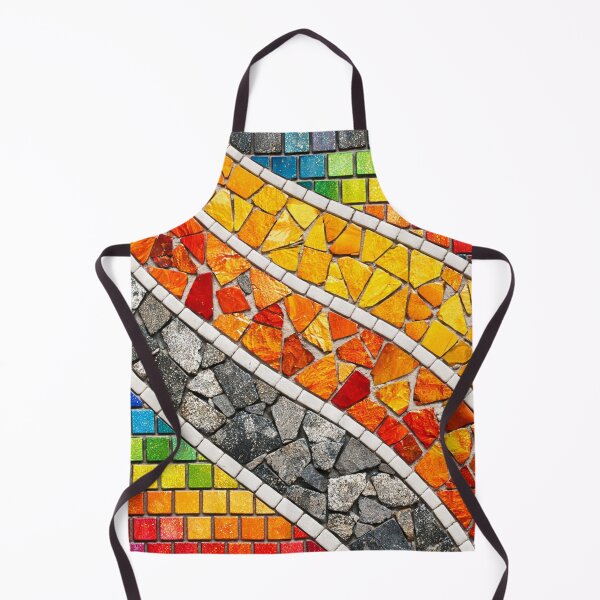 Item preview, Colorful Glass Mosaic Tile Pattern Rainbow Swirl Texture designed and sold by Owcomm.