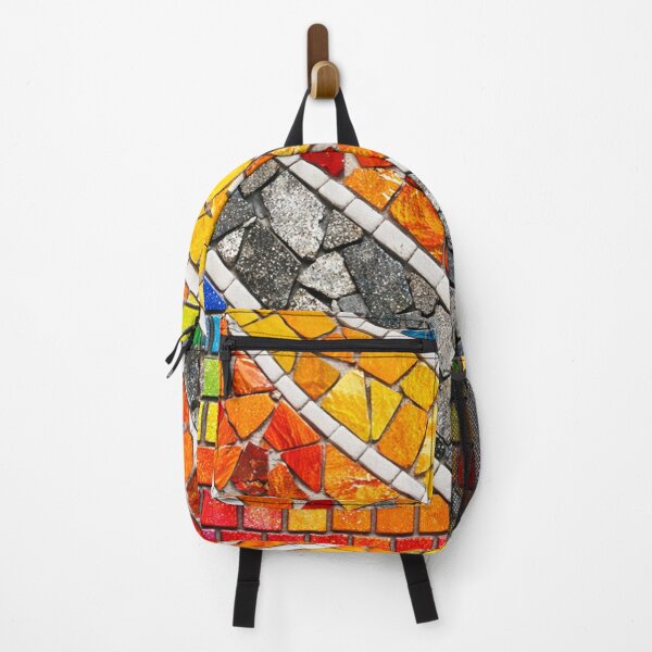 Item preview, Colorful Glass Mosaic Tile Pattern Rainbow Swirl Texture designed and sold by Owcomm.