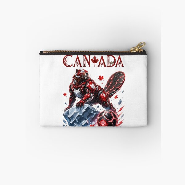 Item preview, Canada National Football Team - Biomechanical Cyber Beaver designed and sold by Extravanganzza.