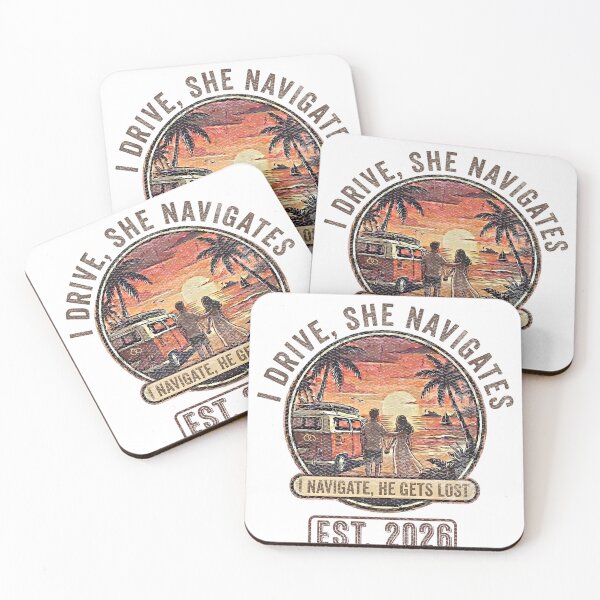 Item preview, I Drive, She Navigates designed and sold by RoyesButler.