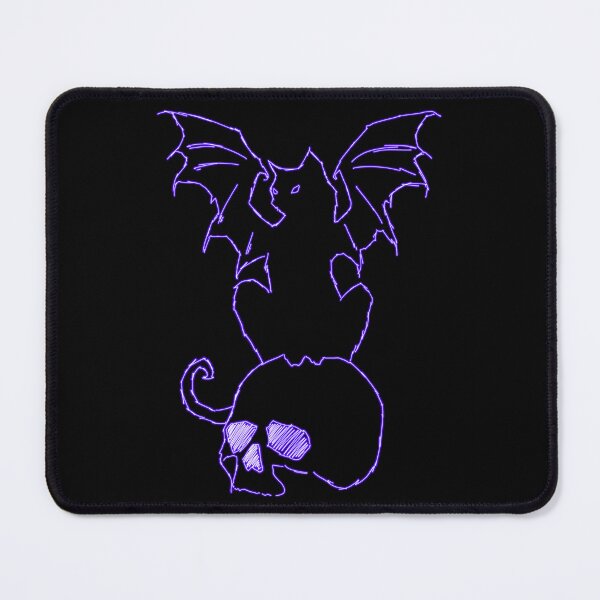 Item preview, Neon gothic cat designed and sold by cchickennugget.
