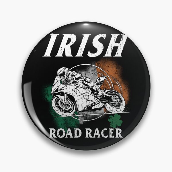 Item preview, Irish Road Racer Motorcycle Racing Vintage Biker Motorcycle Motorsport Fastest Bike Races in the World  designed and sold by Jt41.
