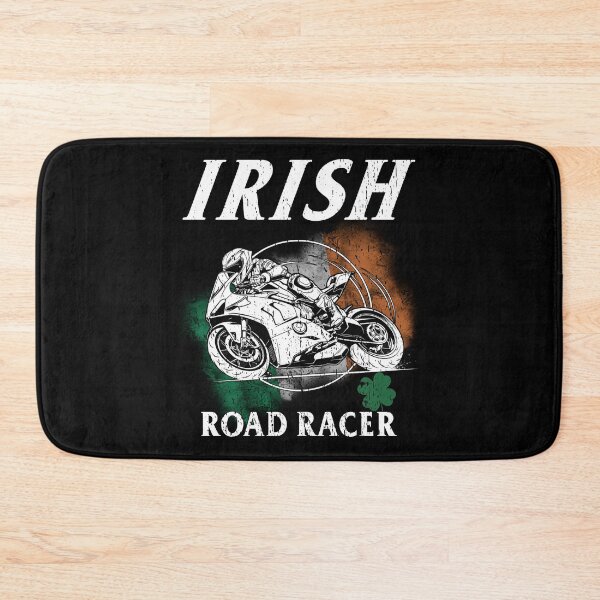 Item preview, Irish Road Racer Motorcycle Racing Vintage Biker Motorcycle Motorsport Fastest Bike Races in the World  designed and sold by Jt41.