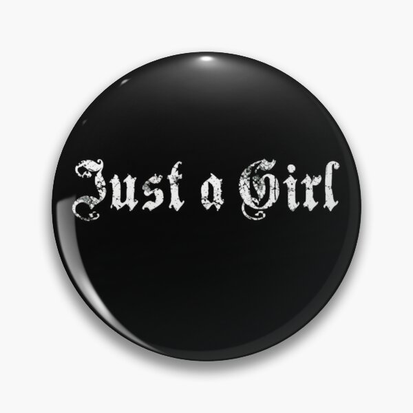 Item preview, Just a Girl Aesthetic Gothic Typography Blackletter Design designed and sold by haitrieuic96.