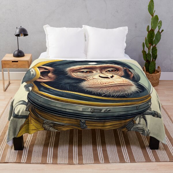 Item preview, yellow space chimp designed and sold by aliraweb.