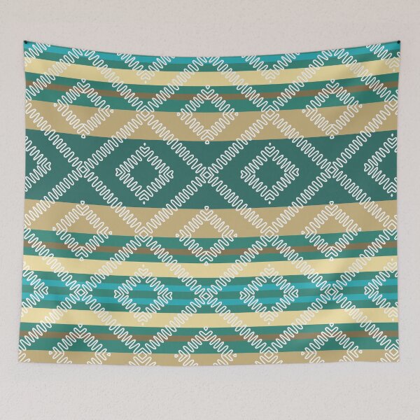 Item preview, Earth Tone Tribal Textile Seamless Pattern  designed and sold by PAWIRADA.