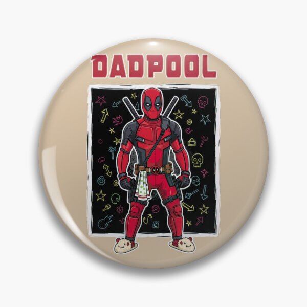 Item preview, Red Mask Antihero Dad Parody Father Classic T-Shirt designed and sold by Young-Vibes.