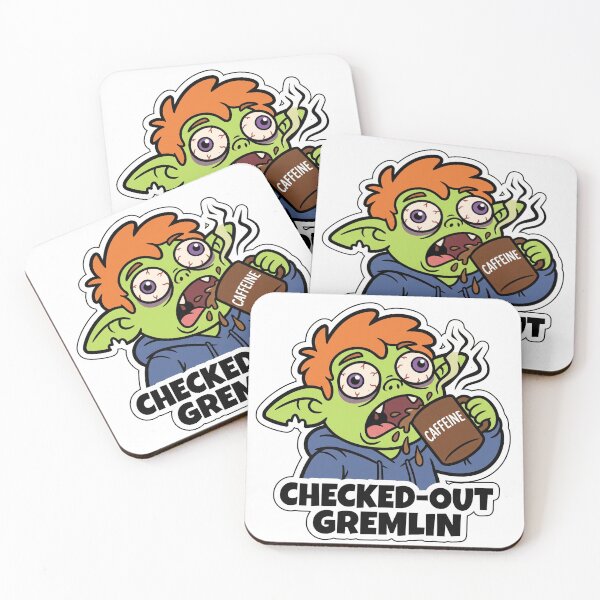 Item preview, Burnout Gremlin Meme Sticker designed and sold by luiz1213.