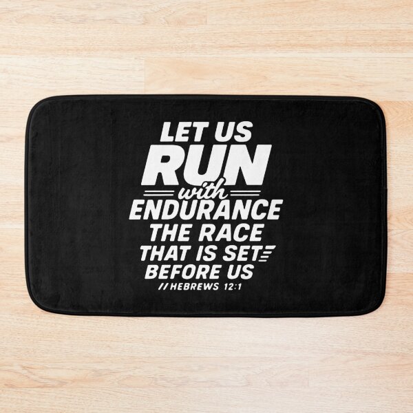 Item preview, Hebrews 12:1 Run With Endurance The Race That Is Set Before Us designed and sold by plushism.