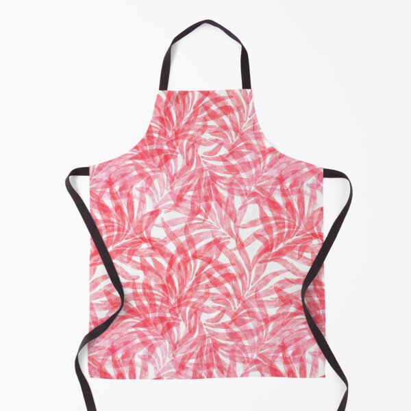 Item preview, Red summer floral fern designed and sold by Navitaloves.