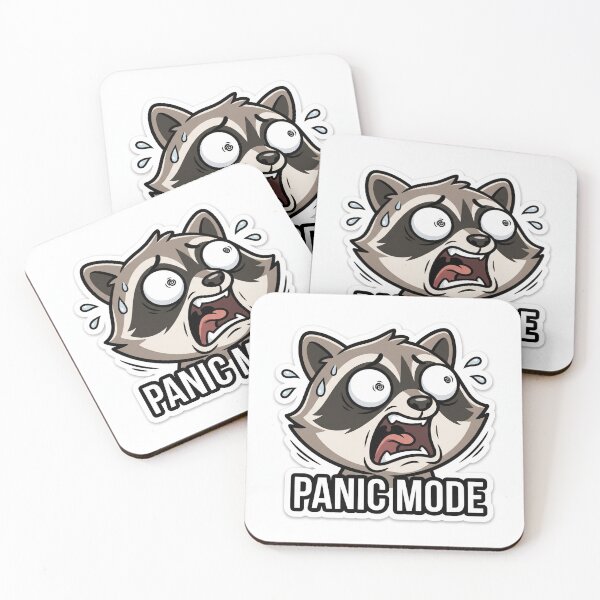 Item preview, Burnout Raccoon Meme Sticker designed and sold by luiz1213.