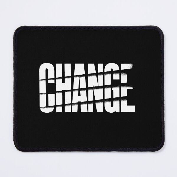 Item preview, Minimalist Graphic Vision Change Typography Print designed and sold by EdvvinStudios.