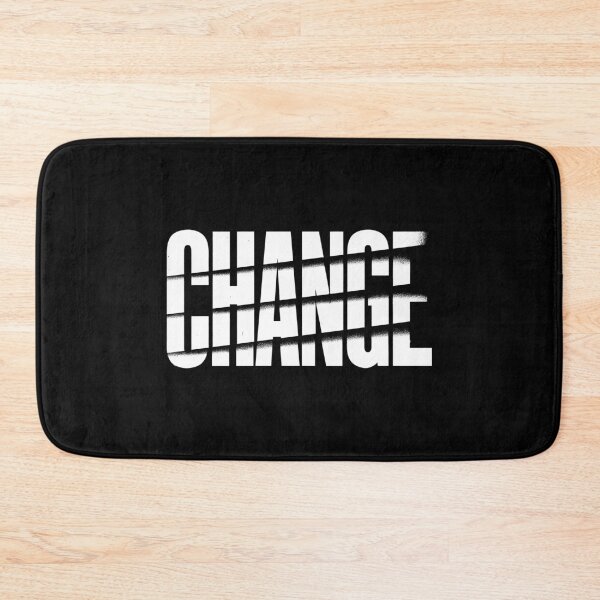 Item preview, Minimalist Graphic Vision Change Typography Print designed and sold by EdvvinStudios.