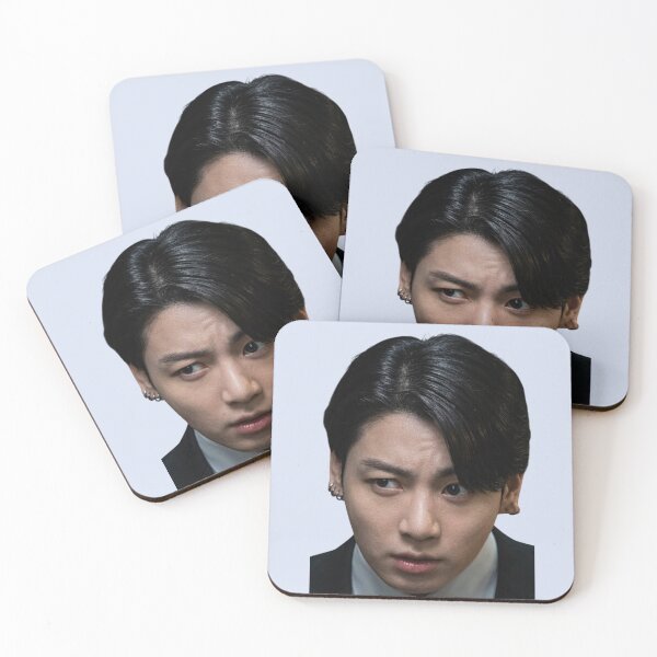 Item preview, BTS Jungkook funny face  designed and sold by Reets_Redbubble.