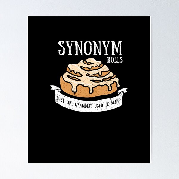 Item preview, Funny Synonym Rolls Pun English Grammar Puns Teacher T-Shirt designed and sold by LookTwice.