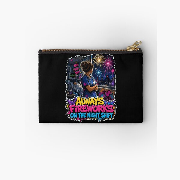 Item preview, Always Fireworks On The Night Shift Nurse RN designed and sold by No Limits T-Shirts.