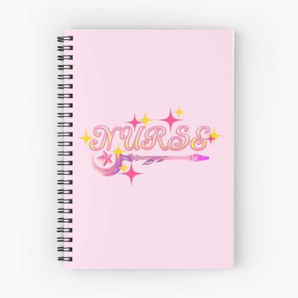 Item preview, Magical Girl Nurse Anime Typography Star Wand Sticker designed and sold by Niji Hibana.