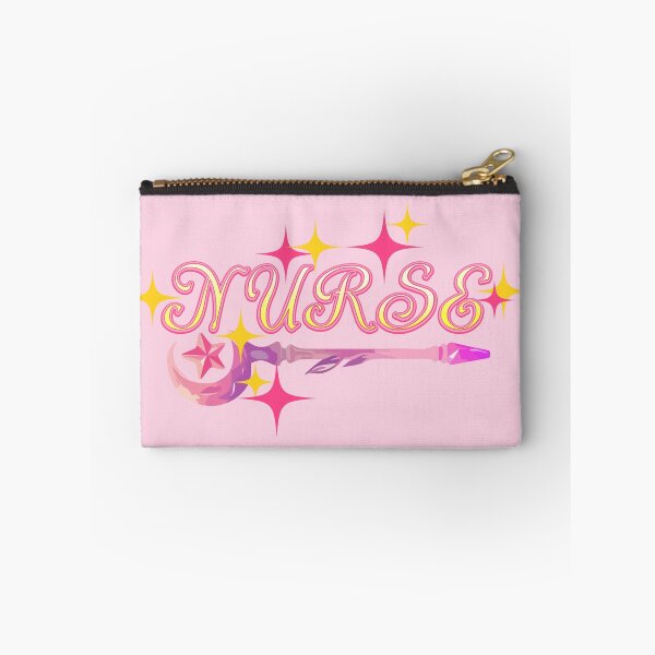 Item preview, Magical Girl Nurse Anime Typography Star Wand Sticker designed and sold by Niji Hibana.