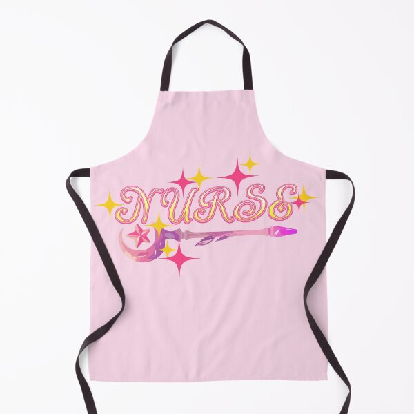 Item preview, Magical Girl Nurse Anime Typography Star Wand Sticker designed and sold by Niji Hibana.