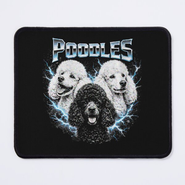 Item preview, Heavy Metal Poodle Band Parody Retro Lightning designed and sold by Masonixem.