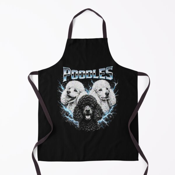 Item preview, Heavy Metal Poodle Band Parody Retro Lightning designed and sold by Masonixem.