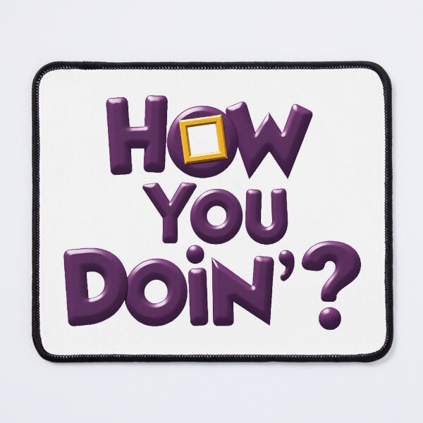 Item preview, How You Doin’ – Friends Inspired Quote | Funny Joey Catchphrase Sticker & T‑Shirt designed and sold by Nene's design.
