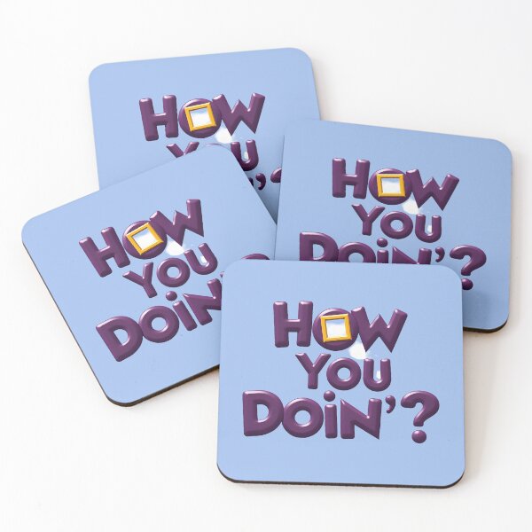 Item preview, How You Doin’ – Friends Inspired Quote | Funny Joey Catchphrase Sticker & T‑Shirt designed and sold by Nene's design.
