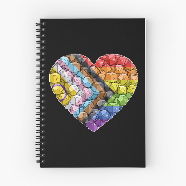 Artikelvorschau, Dice Heart - Progressive Pride entworfen und verkauft von -Solarly-.
