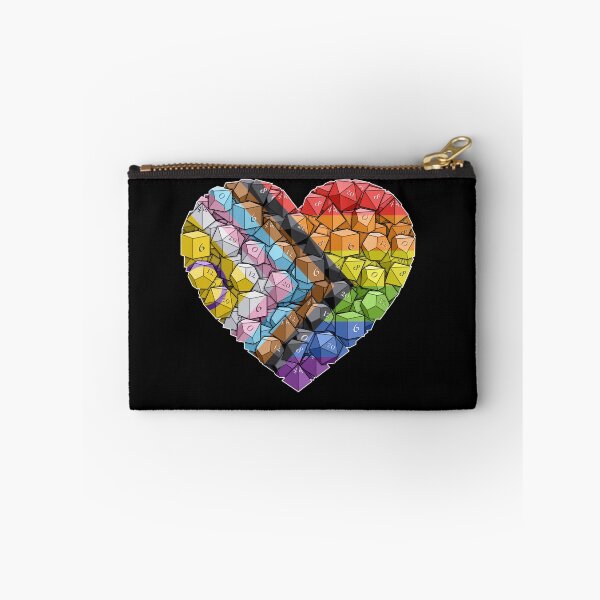 Aperçu de l'œuvre Dice Heart - Fierté progressive créée et vendue par -Solarly-.